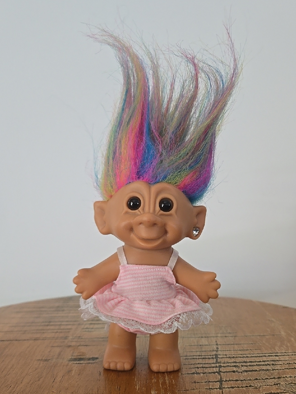 Vintage Bright Of America Raimbow Troll Doll